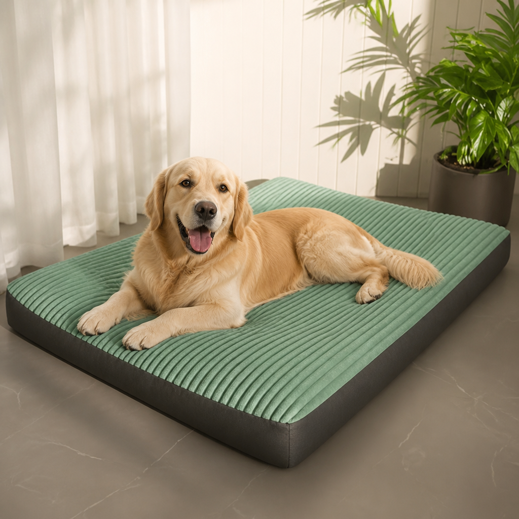 Ortekor Soft Fleece & Washable Dog Bed (Removable Cover)
