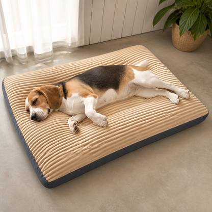 Ortekor Soft Fleece & Washable Dog Bed (Removable Cover)