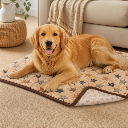 Ortekor Soft Fluffy Fleece & Machine-Washable Pet Blanket