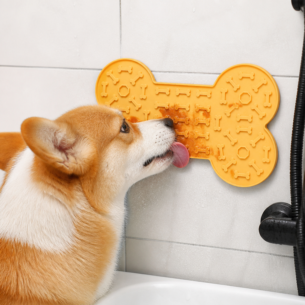 Ortekor Strong Suction Silicone Lick Mat