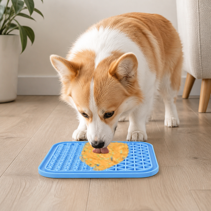 Ortekor Suction-Cup Slow Feeder Lick Mat