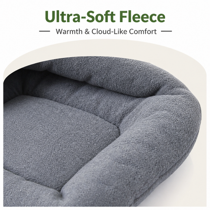 Ortekor Thick Fleece & Calming Cave Bed