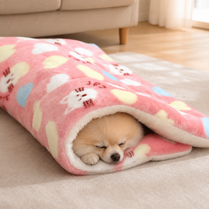 Ortekor Thick Plush Flannel & Non-Slip Dog Bed