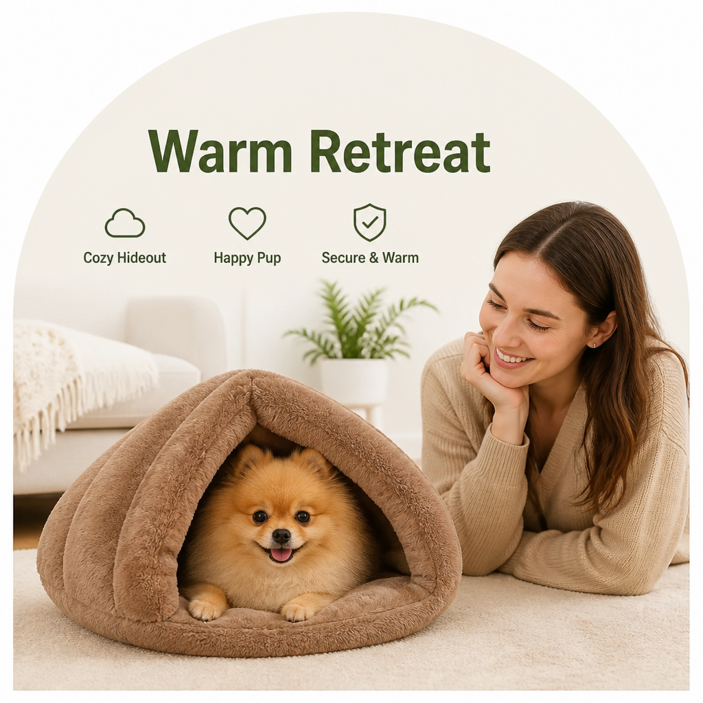 Ortekor Thick Plush Warm Triangle Kennel Mat