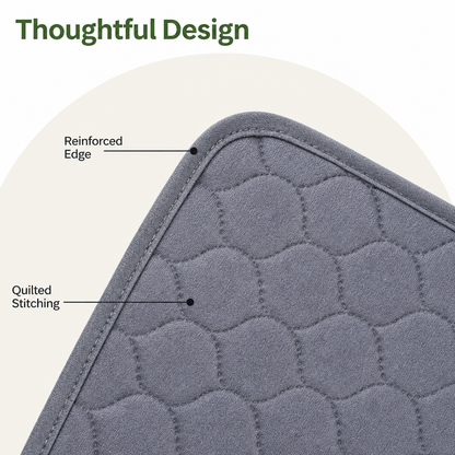 Ortekor Ultra-Absorbent Waterproof Quilted Training Pad (Machine Washable)