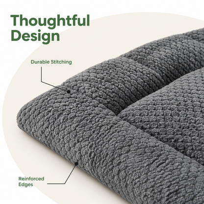 Ortekor Ultra-Soft Plush Bolster Dog Crate Pad