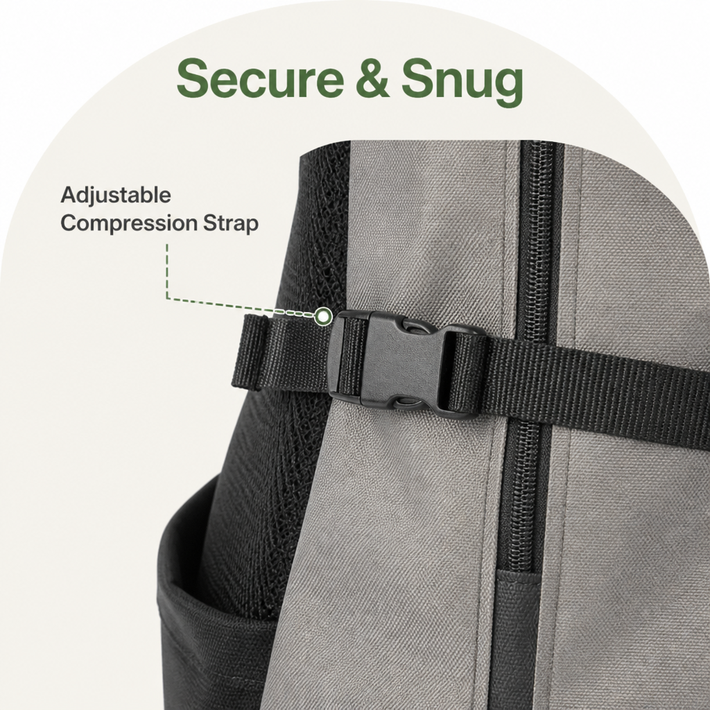 Ortekor Ventilated Mesh & Ergonomic Backpack Carrier