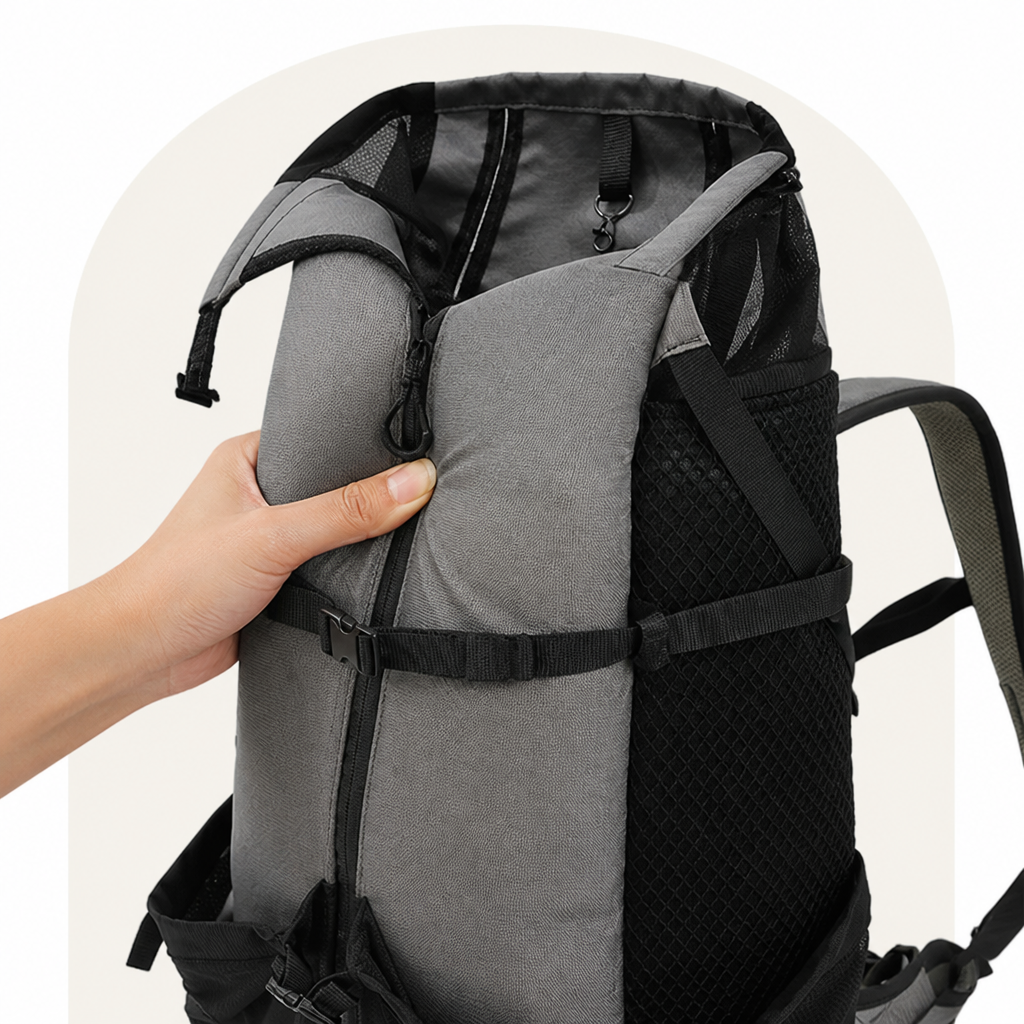 Ortekor Ventilated Mesh & Ergonomic Backpack Carrier