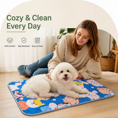 Ortekor Washable Bite-Resistant Anti-Slip Pet Mat