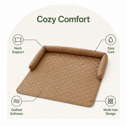 Ortekor Washable Calming Nest Pet Mat (Removable Cover)