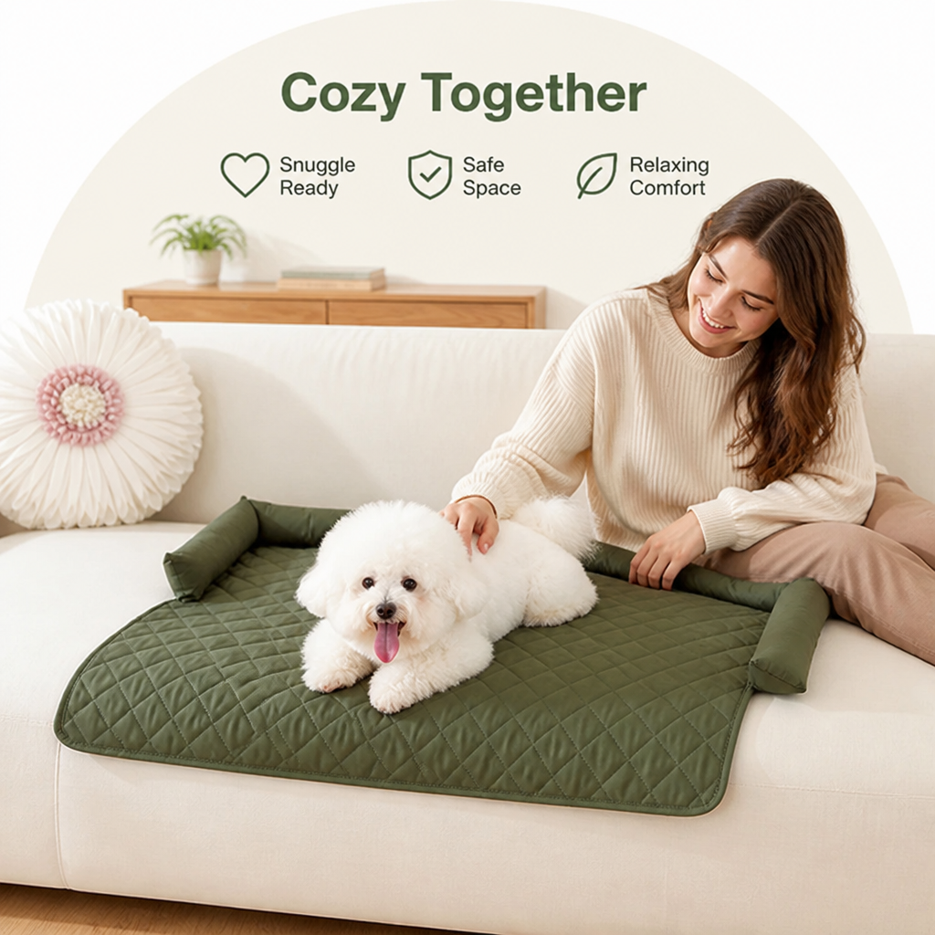 Ortekor Washable Calming Nest Pet Mat (Removable Cover)