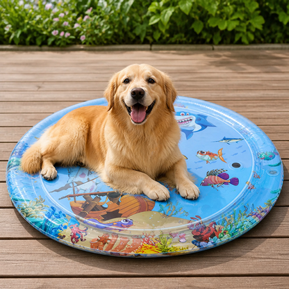Ortekor Water-Filled Inflatable Washable Pet Cooling Pad