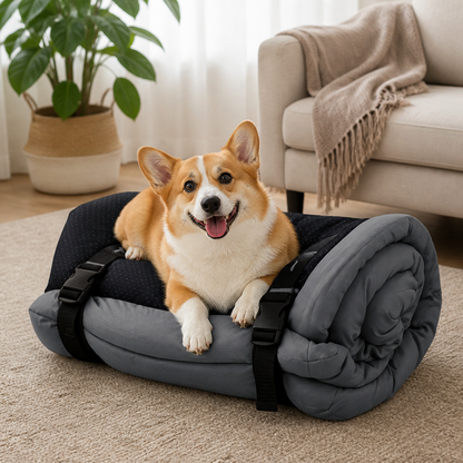Ortekor Waterproof & Anti-Slip Dog Bed (Machine Washable)