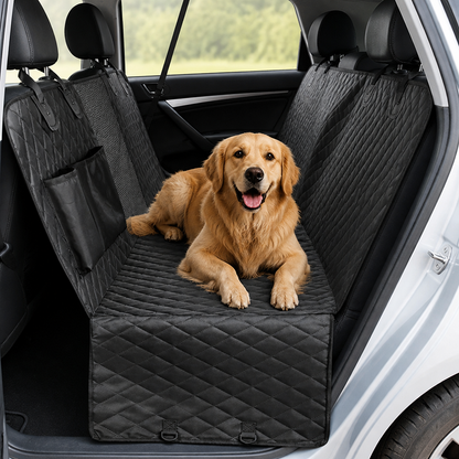 Ortekor Waterproof Convertible Hammock Car Seat Cover (Mesh Window)