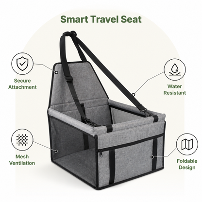Ortekor Waterproof Foldable Car Seat Hammock
