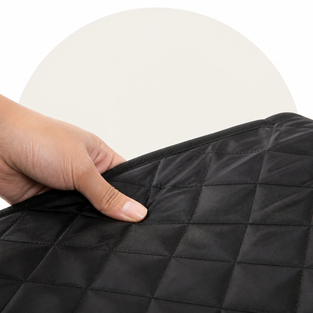 Ortekor Waterproof Foldable Mesh-Sided Car Seat Hammock