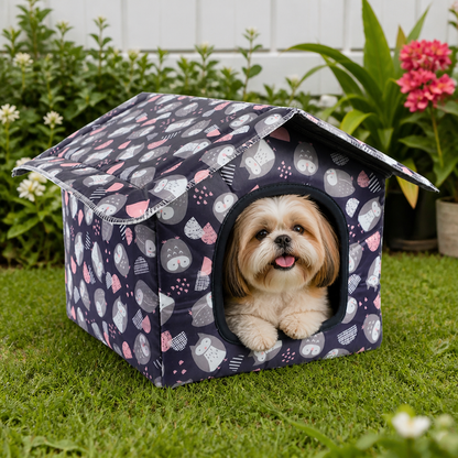 Ortekor Waterproof Foldable & Washable Small Pet House