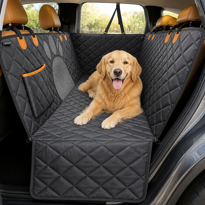 Ortekor Waterproof Hammock-Style Mesh Car Seat Cover (Side Zipper)