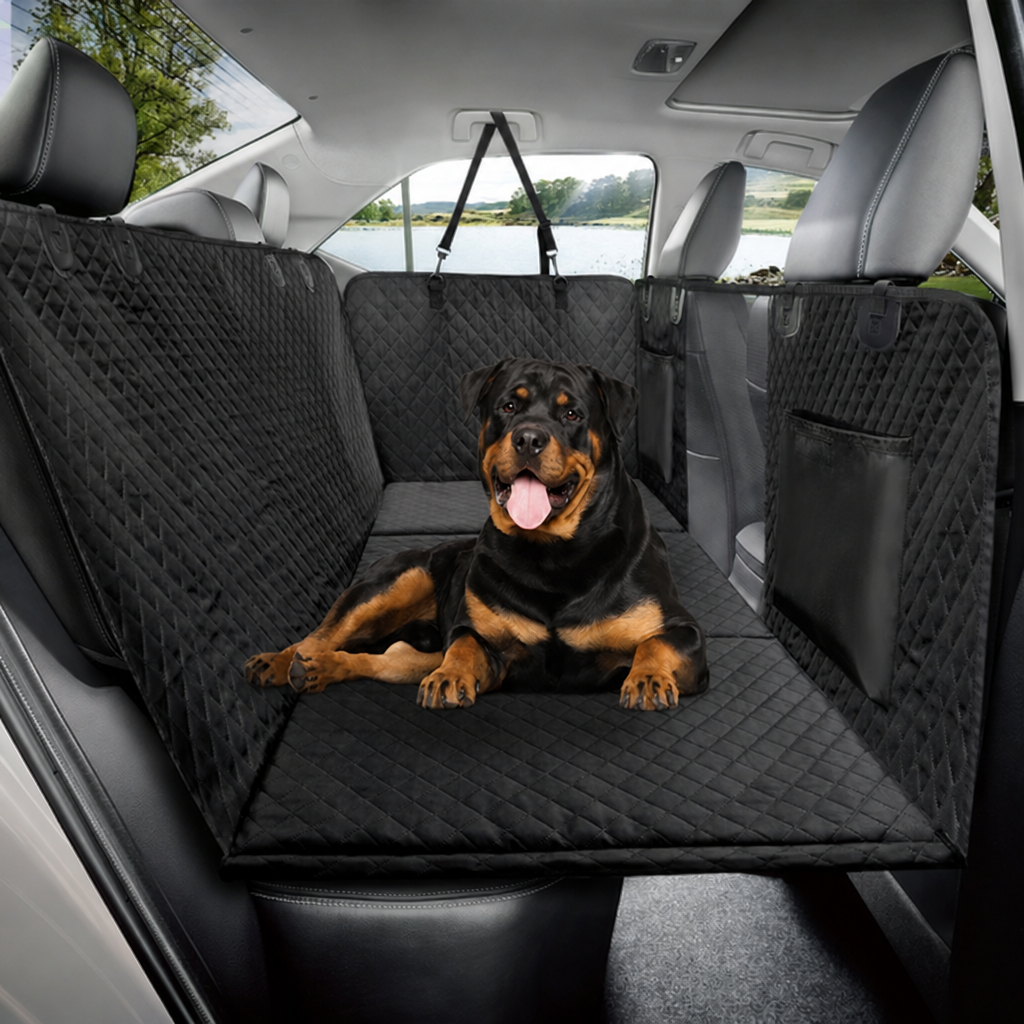 Ortekor Waterproof Hard-Bottom Car Seat Extender (Removable & Washable)