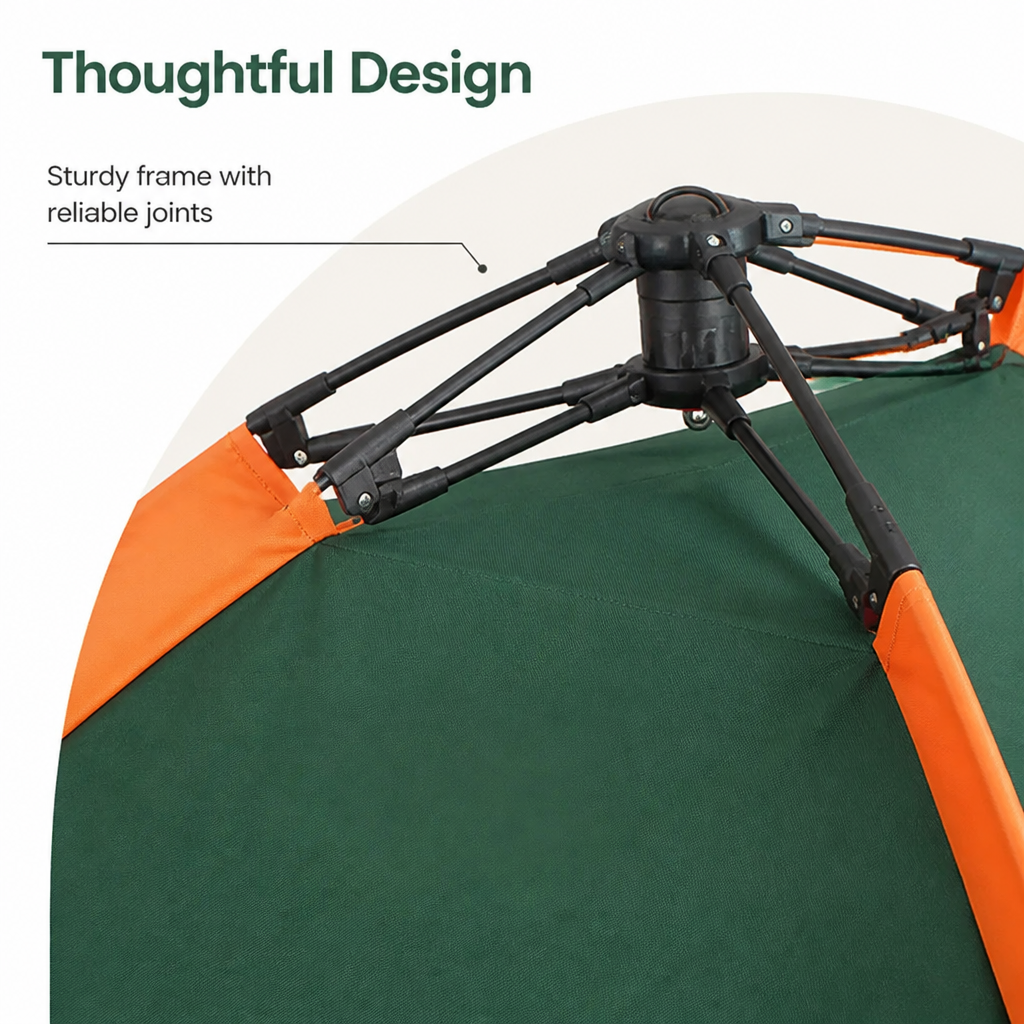 Ortekor Waterproof & Lightweight Pop-Up Pet Tent (Removable Cushion)