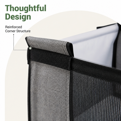 Ortekor Waterproof Mesh & Safety Attachments Pet Car Seat