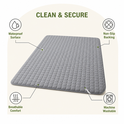 Ortekor Waterproof & Non-Slip Breathable Dog Bed Cover