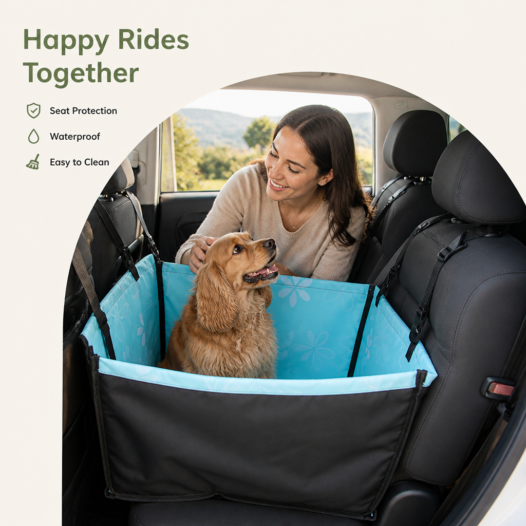 Ortekor Waterproof Oxford & Easy-Clean Car Seat Cover