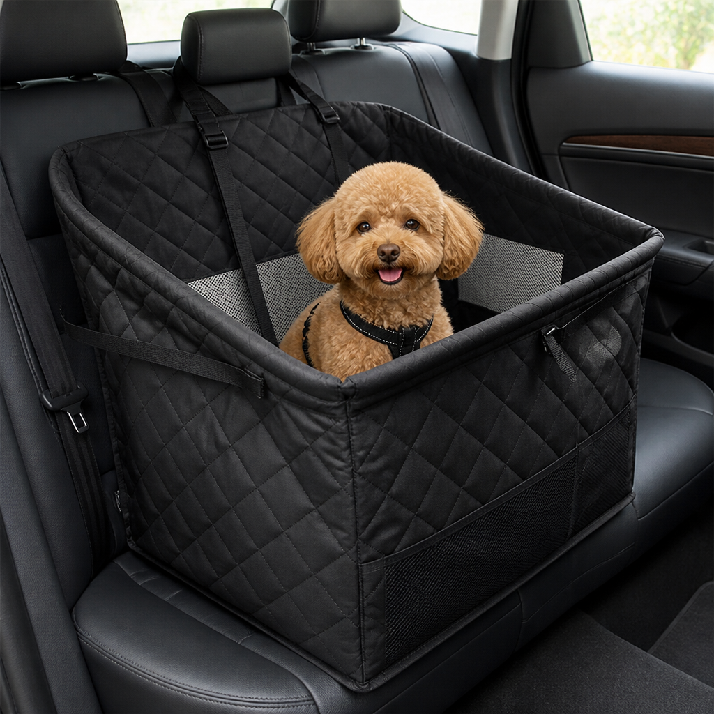 Ortekor Waterproof Oxford & Foldable Hammock Car Seat Carrier