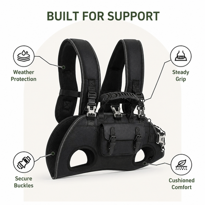 Ortekor Waterproof Oxford Full-Body Lift Harness