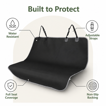 Ortekor Waterproof Oxford & Non-Slip Car Seat Cover