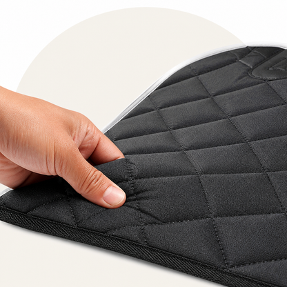 Ortekor Waterproof Oxford & Scratch-Resistant Car Backseat Cover (Non-Zippered Mesh)