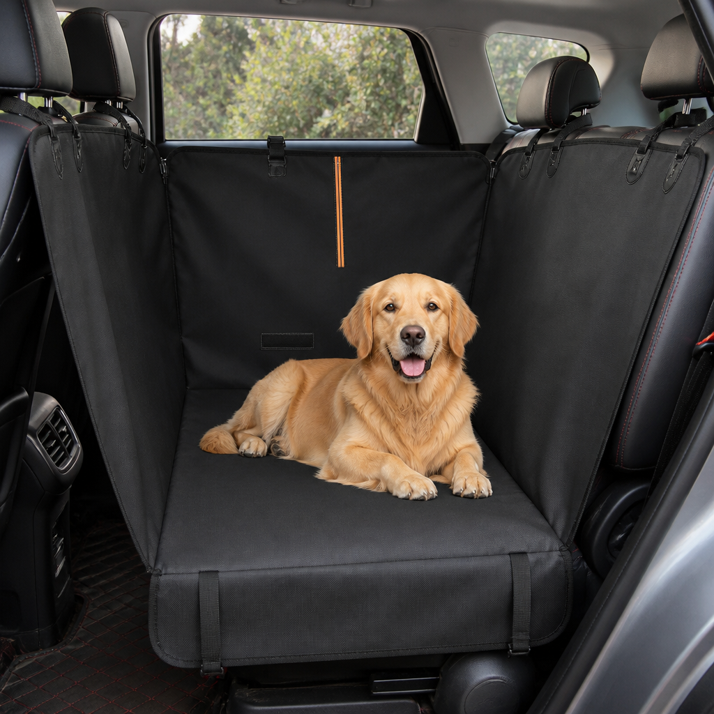 Ortekor Waterproof Oxford & Scratchproof Car Seat Cover (Hammock Style)