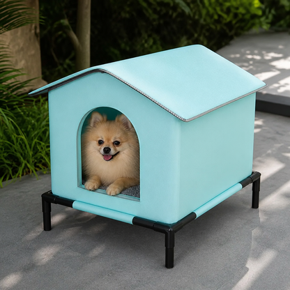 Ortekor Waterproof Plush & Washable Pet Cave Bed