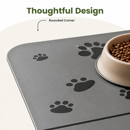 Ortekor Waterproof & Quick-Dry Nonslip Pet Feeding Mat