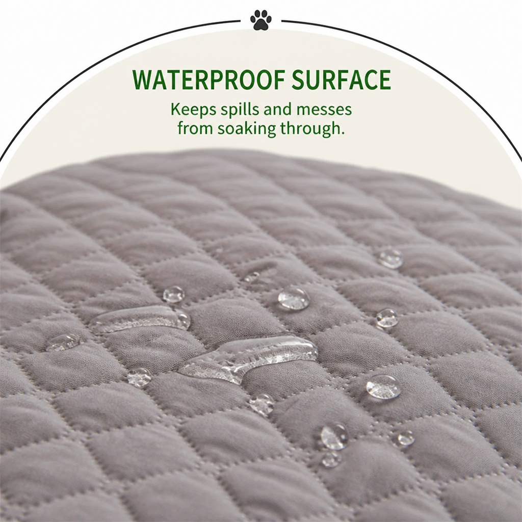 Ortekor Waterproof Quilted & Easy-Clean Car Seat Cover