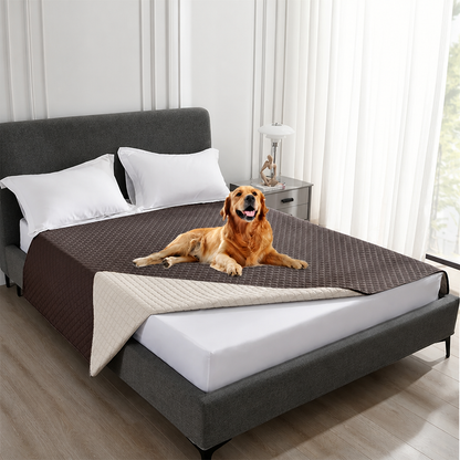 Ortekor Waterproof Quilted Fleece-Lined & Non-Slip Sofa Cover