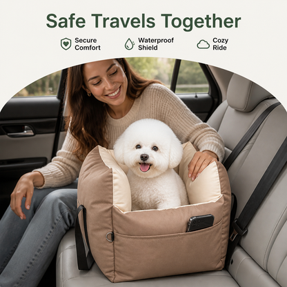 Ortekor Waterproof Quilted Foam-Padded Car Seat Bed (Small)