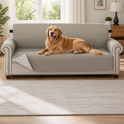 Ortekor Waterproof Quilted & Non-Slip Sofa Cover (Fitted)