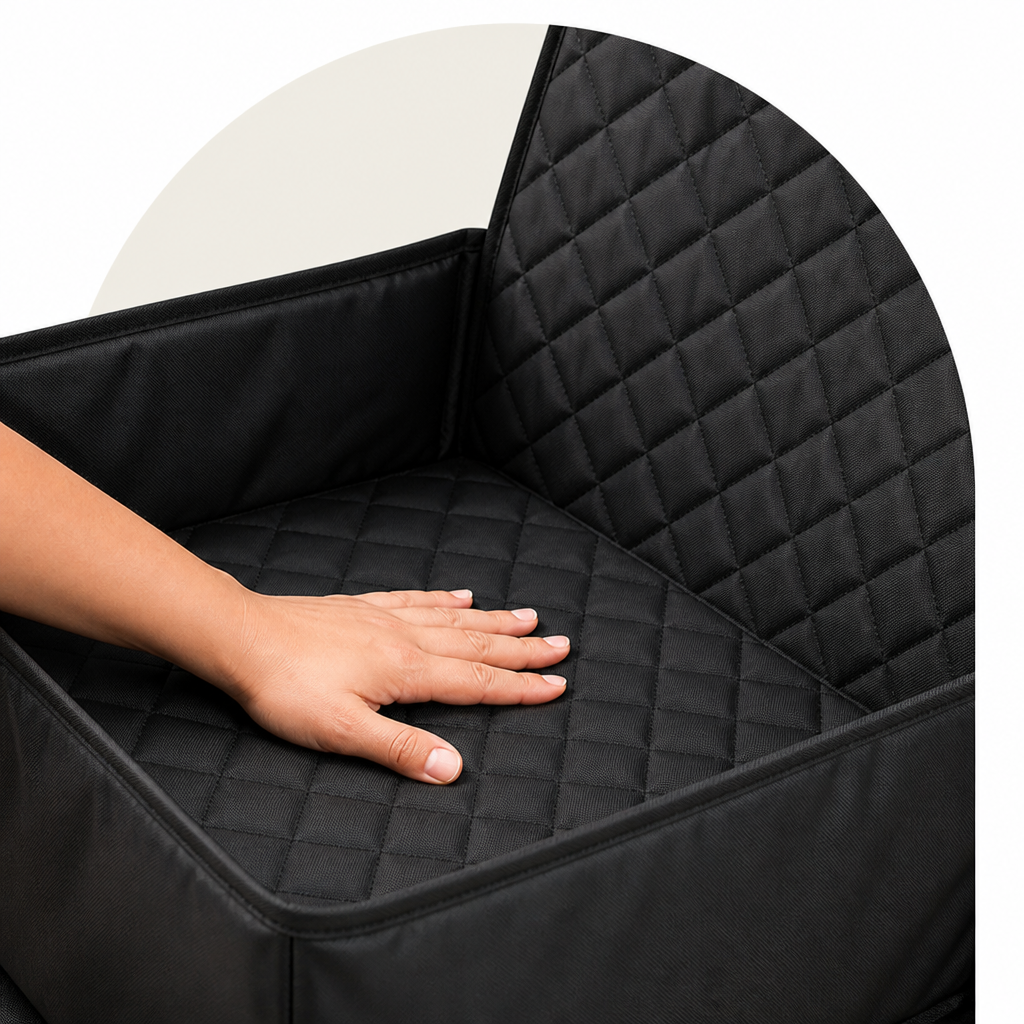 Ortekor Waterproof Quilted Oxford Car Seat Hammock