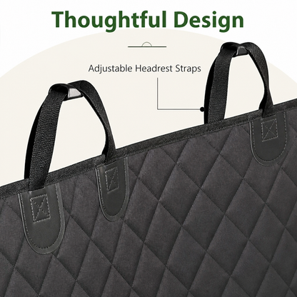Ortekor Waterproof Quilted Oxford Non-Slip Car Seat Cover