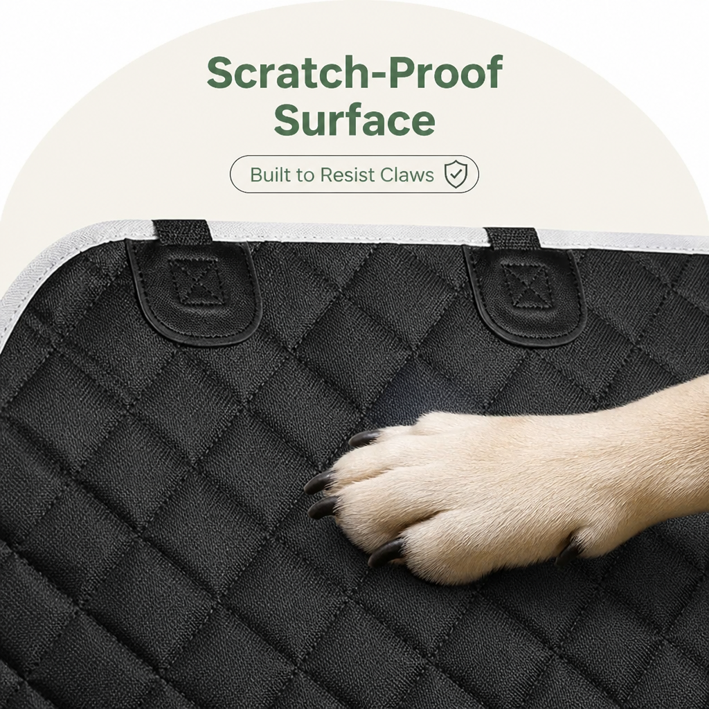 Ortekor Waterproof Scratch-Resistant Backseat Cover