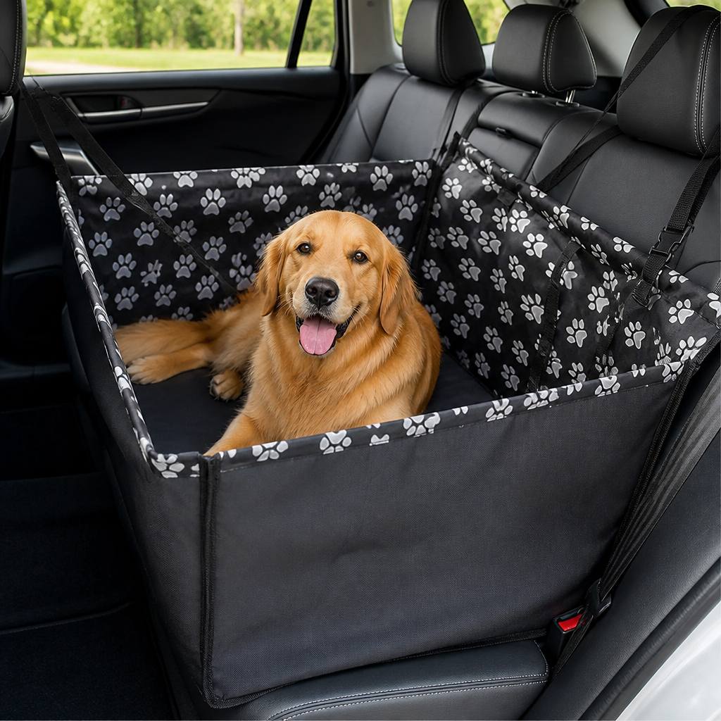 Ortekor Waterproof & Scratch-Resistant Oxford Hammock Car Seat Cover (Foldable)
