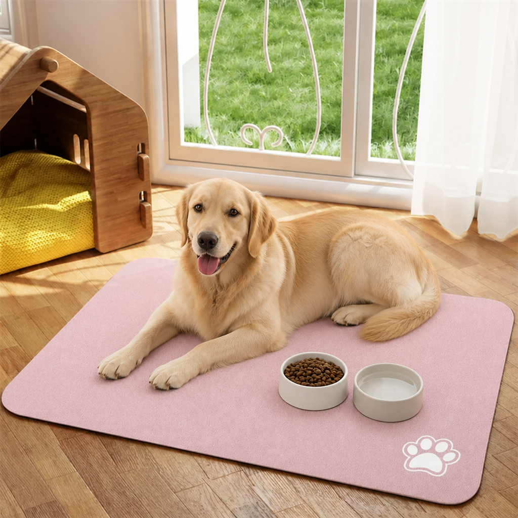 Ortekor Waterproof & Super-Absorbent Non-Slip Feeding Mat
