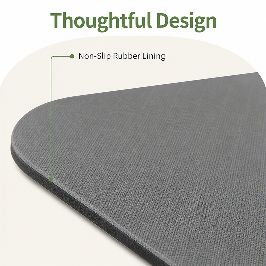 Ortekor Waterproof & Super-Absorbent Non-Slip Feeding Mat