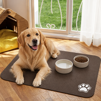 Ortekor Waterproof & Super-Absorbent Non-Slip Feeding Mat
