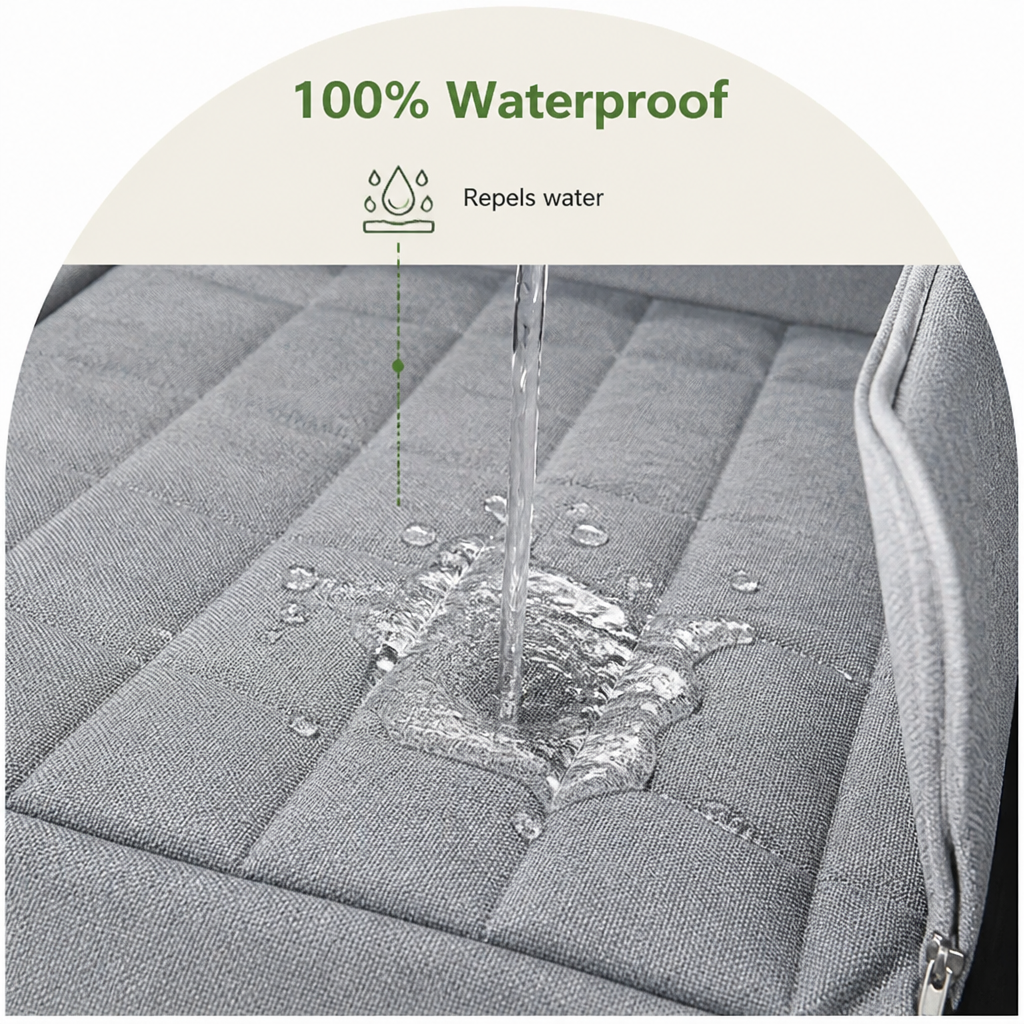 Ortekor Waterproof Washable Foldable Car Seat Hammock