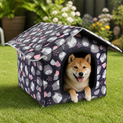 Ortekor Waterproof & Washable Foldable Pet House