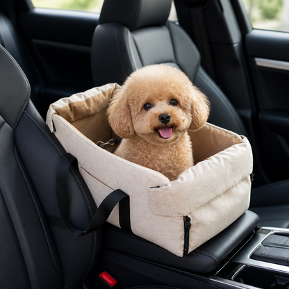 Ortekor Waterproof & Washable Pet Car Booster (Safety Tether)