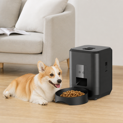 Ortekor Wi-Fi Smart & Dual Power Automatic Pet Feeder