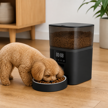 Ortekor WiFi App Control & Stainless Steel Bowl Pet Feeder